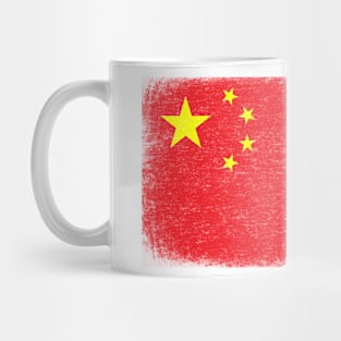 China Flag Vintage Mug